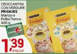 Crai Croccantini con verdure FRISKIES offerta