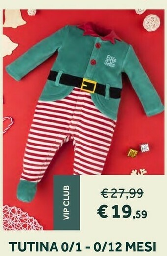 Prenatal Tutina 0/1 - 0/12 mesi offerta