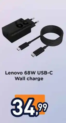 Unieuro Lenovo 68W USB-C Wall charge offerta