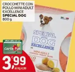 Crai Crocchette con pollo mini adult excellence SPECIAL DOG offerta