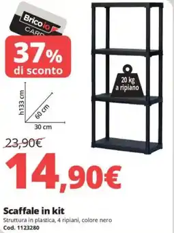 Brico Io Scaffale in kit offerta