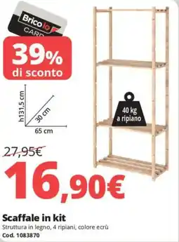 Brico Io Scaffale in kit offerta