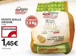 Coop Superstore Patate gialle origine offerta