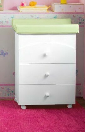 Prenatal Bagnetto cassettiera nora bianco offerta