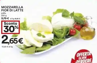 Coop Superstore Mozzarella fior di latte offerta