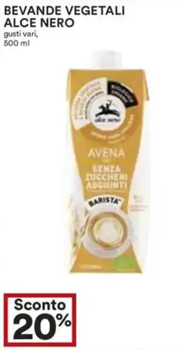 Coop Superstore Bevande vegetali ALCE NERO offerta