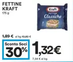 Coop Superstore Fettine KRAFT offerta