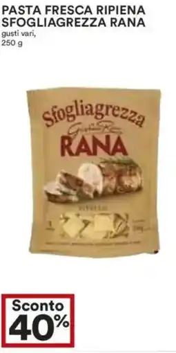 Coop Superstore Pasta fresca ripiena sfogliagrezza RANA offerta