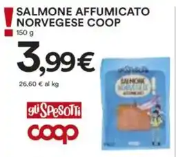 Coop Superstore Salmone affumicato norvegese COOP offerta