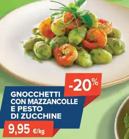 Sapore di Mare Gnocchetti con mazzancolle e pesto di zucchine offerta