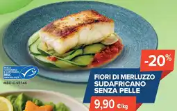 Sapore di Mare Fiori di merluzzo sudafricano senza pelle offerta