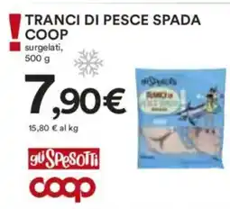 Coop Superstore Tranci di pesce spada COOP offerta