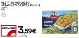 Coop Superstore Filetti di merluzzo i gratinati capitan FINDUS offerta