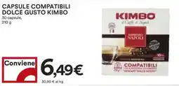 Coop Superstore Capsule compatibili dolce gusto KIMBO offerta