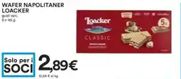 Coop Superstore Wafer napolitaner LOACKER offerta