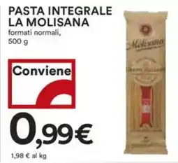 Coop Superstore Pasta integrale LA MOLISANA offerta