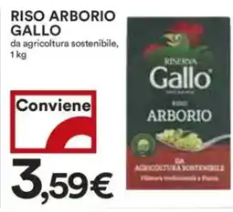 Coop Superstore Riso arborio GALLO offerta