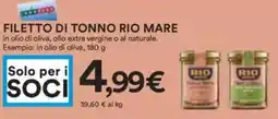 Coop Superstore Filetto di tonno RIO MARE offerta