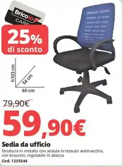 Brico Io Sedia da ufficio offerta