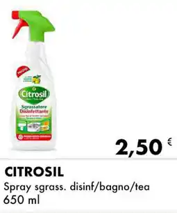 Iper Tosano CITROSIL Spray sgrass. disinf/bagno/tea offerta