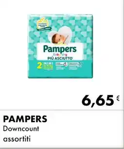 Iper Tosano PAMPERS Downcount assortiti offerta