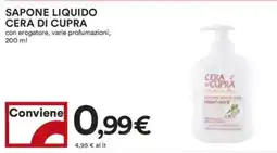 Coop Superstore Sapone liquido CERA DI CUPRA offerta