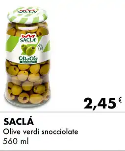 Iper Tosano SACLÁ Olive verdi snocciolate offerta