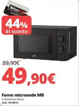 Brico Io Forno microonde MB offerta