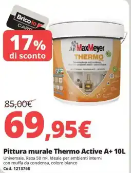 Brico Io Pittura murale Thermo Active A+ offerta