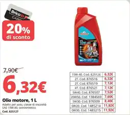 Brico Io Olio motore offerta