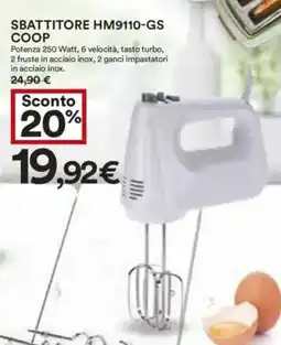 Coop Superstore Sbattitore HM9110-GS COOP offerta