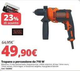 Brico Io Trapano a percussione da 710 W offerta