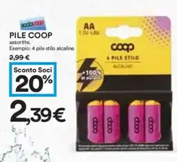 Coop Superstore Pile COOP offerta