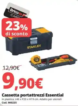 Brico Io STANLEY Cassetta portattrezzi Essential offerta