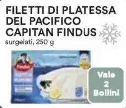 Coop Superstore Filetti di platessa del pacifico capitan FINDUS offerta