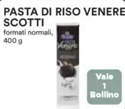 Coop Superstore Pasta di riso venere SCOTTI offerta