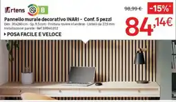 Leroy Merlin Pannello murale decorativo INARI offerta
