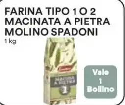 Coop Superstore Farina tipo 102 macinata a pietra molino SPADONI offerta