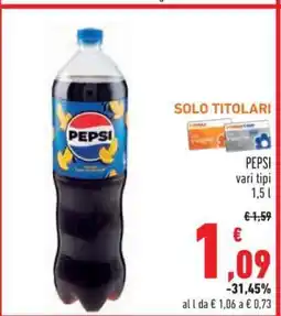 Conad Pepsi offerta