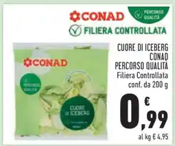 Conad CUORE DI ICEBERG CONAD offerta