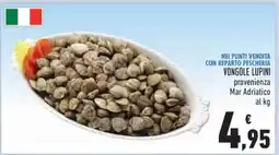 Conad Vongole Lupini offerta