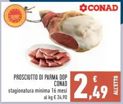 Conad Prosciutto di Parma DOP offerta