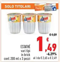 Conad ESTATHÉ offerta