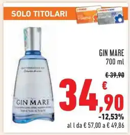 Conad Gin Mare offerta
