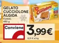Coop Superstore Gelato cucciolone ALGIDA offerta