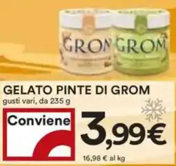 Coop Superstore Gelato pinte di GROM offerta