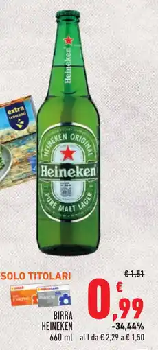 Conad Birra HEINEKEN offerta