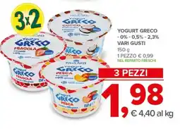 Todis Yogurt greco vari gusti offerta