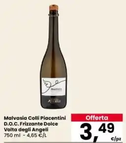 Eurospar Malvasia Colli Piacentini D.O.C. Frizzante Dolce Volta degli Angeli offerta