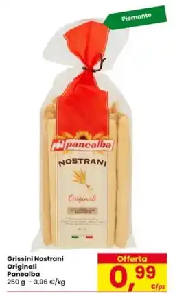 Eurospar Grissini Nostrani Originali Panealba offerta